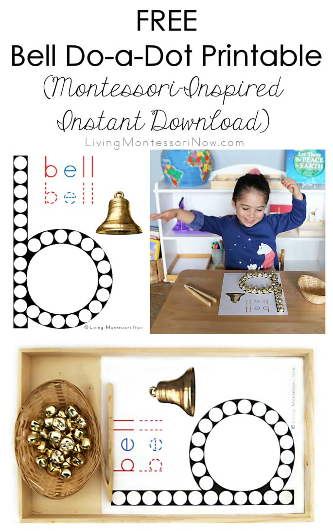 Free Bell Do-a-Dot Printable (Montessori-Inspired Instant Download)