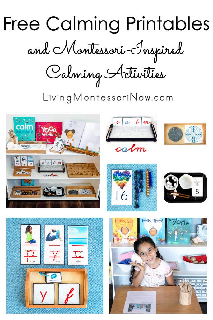 Free Calming Printables and Montessori-Inspired Calming Activities