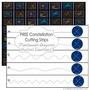 Free Constellation Cutting Strips