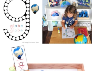 FREE Globe Do-a-Dot Phonics Printable (Montessori-Inspired Instant Download)
