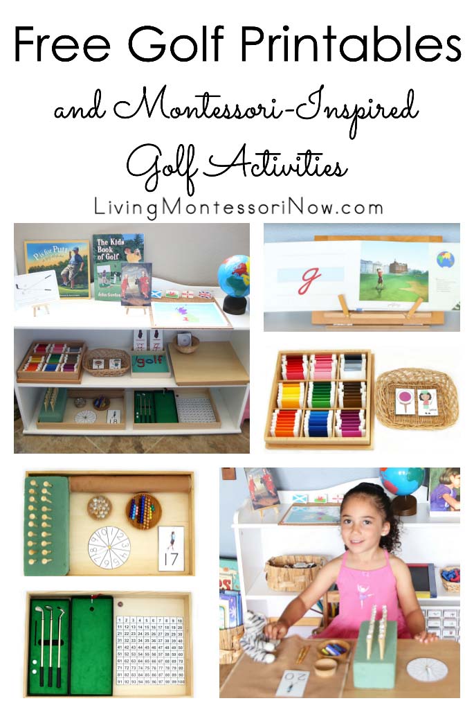 Free Golf Printables and Montessori-Inspired Golf Activities