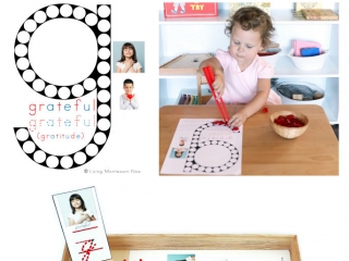 FREE Gratitude Do-a-Dot Phonics Printable (Montessori-Inspired Instant Download