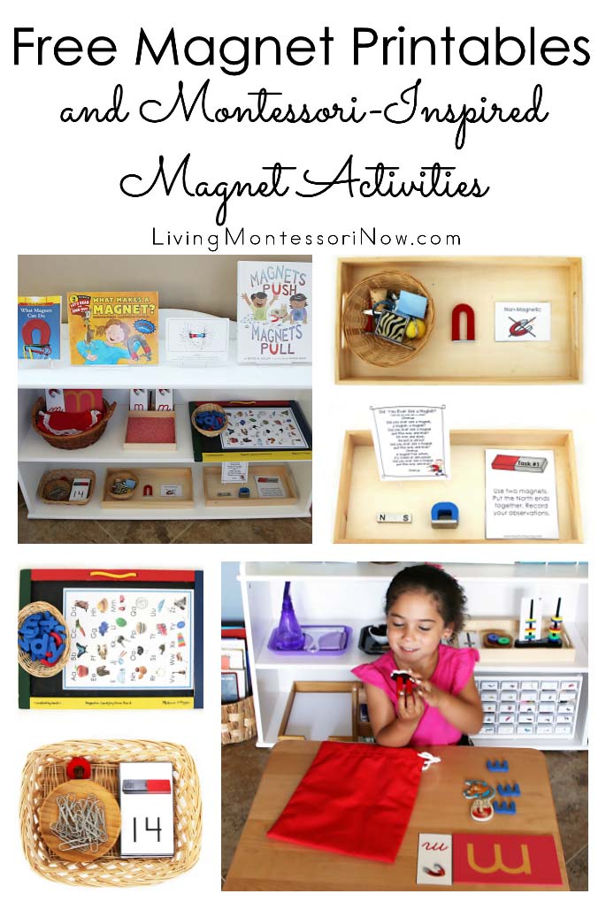 Free Magnet Printables and Montessori-Inspired Magnet Activities