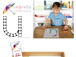 FREE Umbrella Do-a-Dot Phonics Printable (Montessori-Inspired Instant Download)