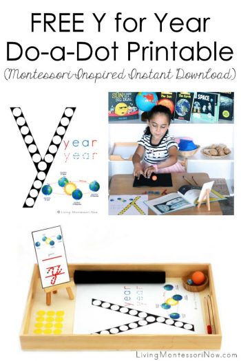 Free Y for Year Do-a-Dot Printable