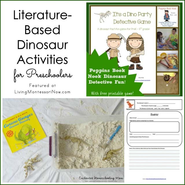 Literature-Based Dinosaur Activities for Preschoolers