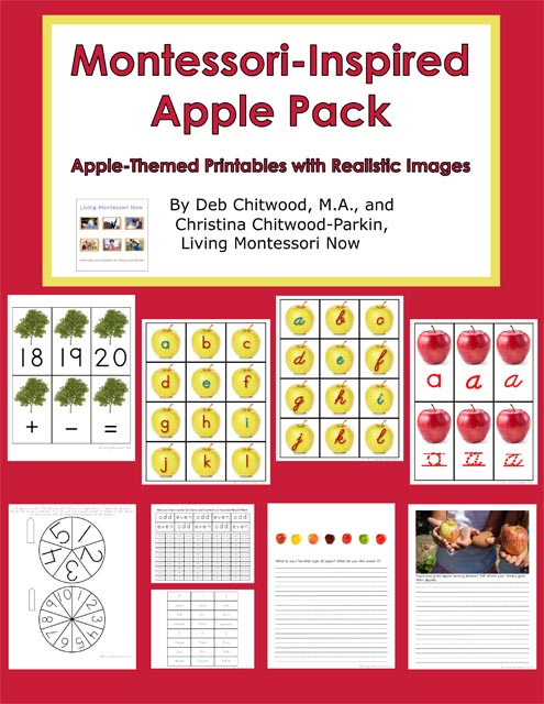 Free Apple Printables and Activities for a Montessori-Inspired Apple Unit