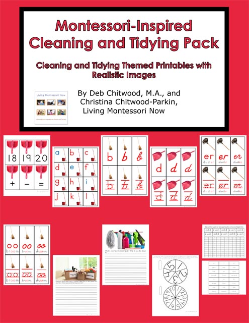 Montessori-Inspired Cleaning and Tidying Pack