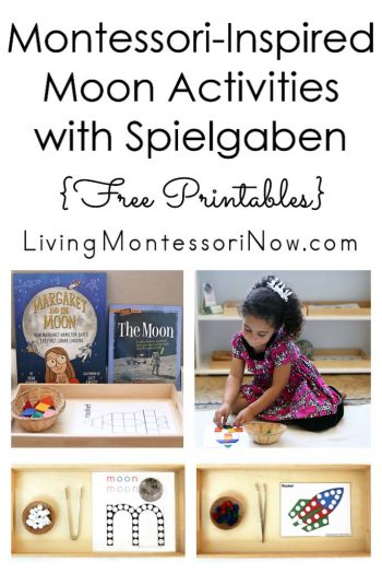 Montessori-Inspired Moon Activities with Spielgaben {Free Printables}