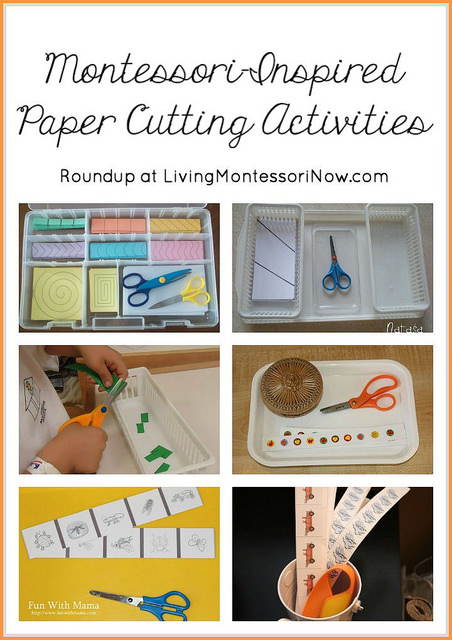 Montessori-Inspired Paper Cutting Activities