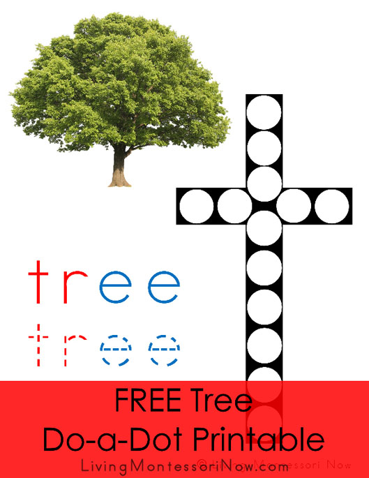FREE Tree Do-a-Dot Printable (Montessori-Inspired Instant Download)